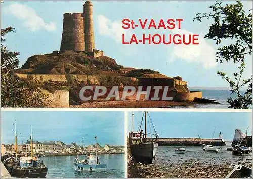 Cartes postales moderne St Vaast la Hougue (Manche)