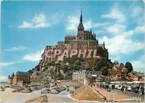 Moderne Karte Le Mont Saint Michel Cote Sud