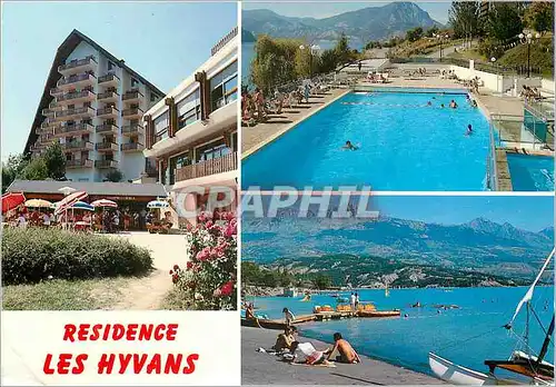 Moderne Karte Chorges  Residence les Hyvans les Hautes Alpes Centre de vacances CNPO la Piscine la Plage