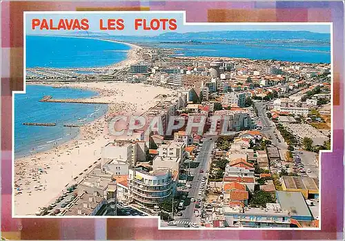 Cartes postales moderne Palavas les Flots Vue Generale