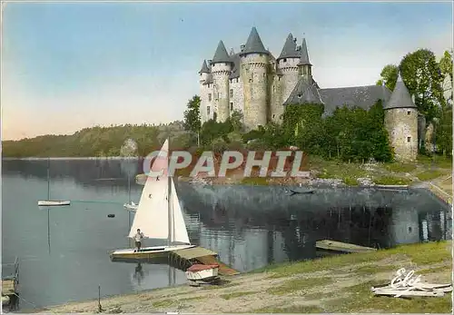 Cartes postales moderne Bort les Orgues (Correze) le Chateau de Val Bateau