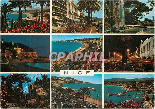 Cartes postales moderne Souvenir de Nice Cote d'Azur French Riviera