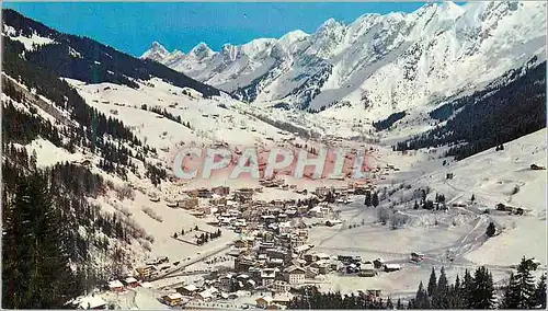 Cartes postales moderne La Clusaz Alt 1040 2600 m Depuis les Pentes de Beauregard