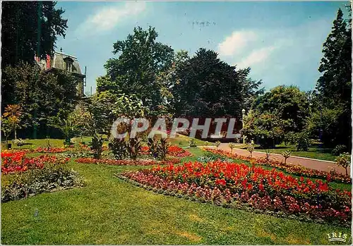 Moderne Karte Clermont Ferrand (P de D) Capitale de l'Auvergne Jardin Lecoq Parterres Fleurs