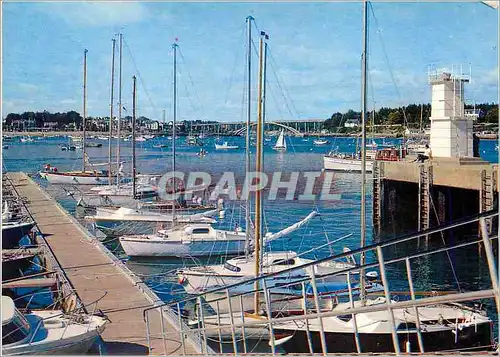 Cartes postales moderne La Trinite sur Mer (Morbihan) La Bretagne Couleurs et Lumiere de France Le Port des Yachts Batea