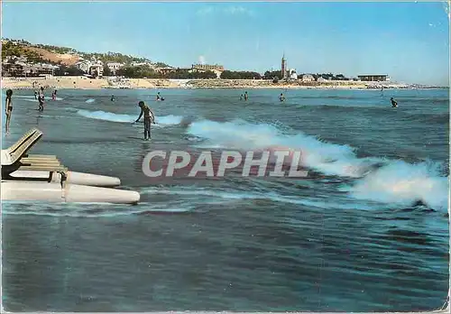 Cartes postales moderne Sete (Herault) La Plage de la Corniche Pedalo