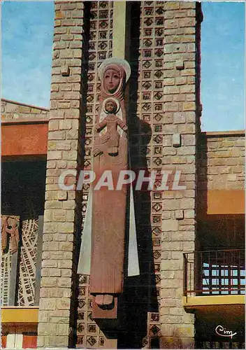 Moderne Karte Hyeres Les Palmiers (Var) Sanctuaire Notre Dame de Consolation La Vierge d'Accueil de Lambert Ru