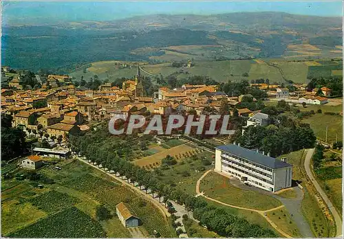 Cartes postales moderne Le Bois d'Oingt (Rhone) Vue Generale au Premier plan La Maison de Repos