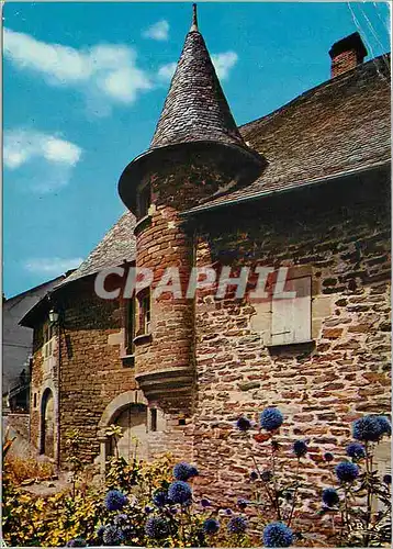 Moderne Karte Uzerche (Correze) La Perle du Limousin Vieille Maison Typique