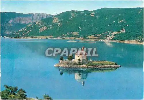 Cartes postales moderne Barrage de Serre Poncon (H A) Construit a 120 m au dessus de l'ancien Lit de la Durance