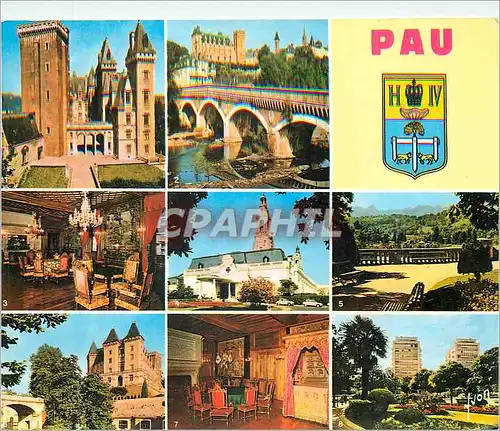 Cartes postales moderne Pau (Pyrenees Atlantiques) Les Pyrenees Couleurs et Lumiere de France