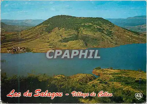 Cartes postales moderne Environs de Clermont l'Herault (Herault) Lac du Salagou Village de Celles