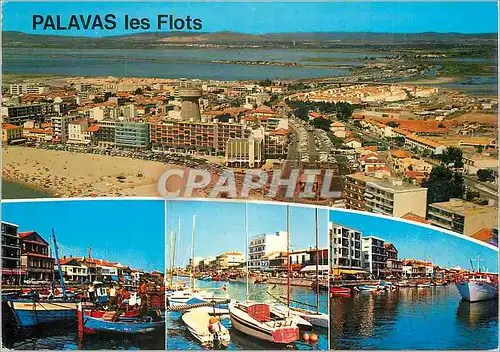 Cartes postales moderne Palavas les Flots (Herault) Souvenirs Bateaux