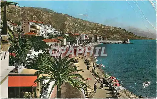 Cartes postales moderne Menton La Promenade