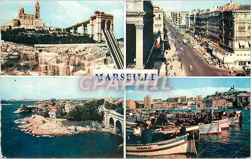 Cartes postales moderne Marseille Bateaux