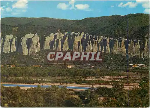 Moderne Karte Environs de Digne (Alpes de Haute Provence) Les Penitents des Mees