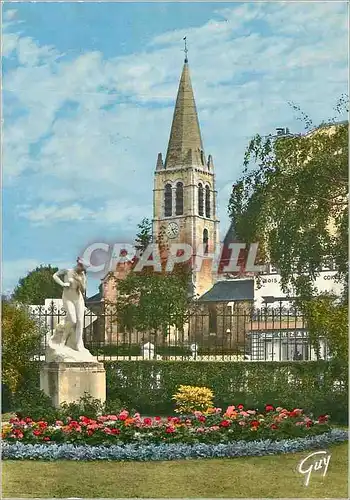 Cartes postales moderne Maisons Alfort (Val de Marne) L'Eglise Saint Remi