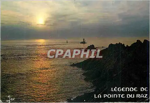 Cartes postales moderne Legende de la Pointe du Raz de Sein La Bretagne en Couleurs