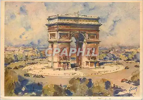 Cartes postales moderne Paris Arc de Triomphe de l'Etoile