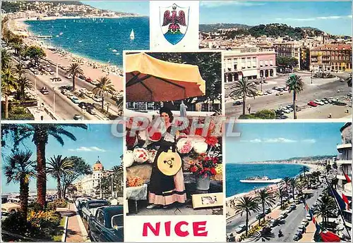 Cartes postales moderne Nice Reflets de la Cote d'Azur Folklore