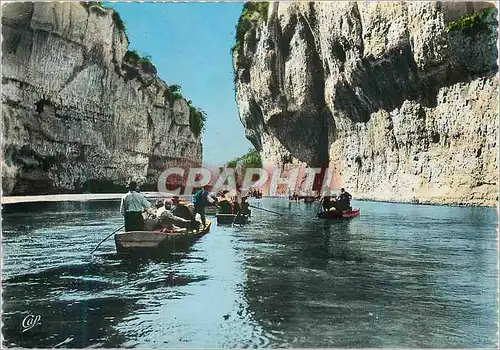 Cartes postales moderne Les Gorges du Tarn Les Detroits Barques Bateaux