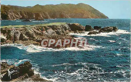 Cartes postales moderne Le Brusc Cote d'Azur Cap Sicie vu des Iles des Embiez