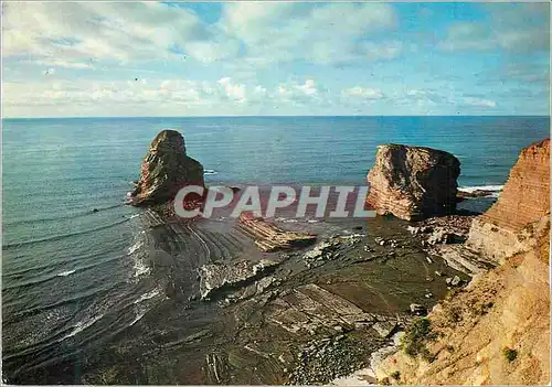 Cartes postales moderne Hendaye La Cote Basque Les Deux Jumeaux