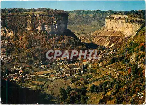 Moderne Karte Environs de Lons le Saunier La Franche Comte Pittoresque La Vallee de Baune les Messieurs