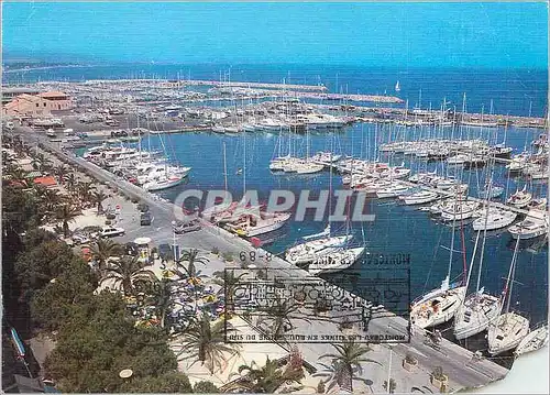 Moderne Karte Hyeres les Palmiers Vue Generale du Port St Pierre Bateaux