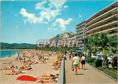 Cartes postales moderne Juan les Pins Les Plages