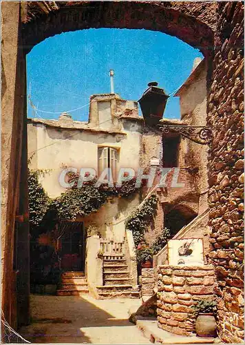 Moderne Karte Erbalunga La Corse Oasis de Beaute Couleurs et Lumiere de France Pres de Bastia