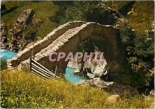 Moderne Karte Les Alpes Pittoresques depuis 2000 ans il en est passe de l'eau sous le Pont