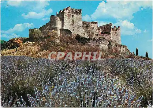 Cartes postales moderne Greoux les Bains (Alpes de Haute Provence) Tourisme Thermalisme Climatisme Ruines du Chateau des