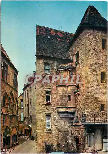 Cartes postales moderne Sarlat en Perigord (Dordogne) Hotel Plamon XIVe Siecle Denomme Egalement Maison des Consuls