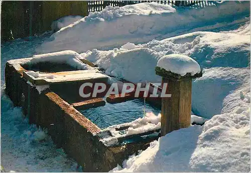 Cartes postales moderne Neige et Soleil Le Vieux Lavoir