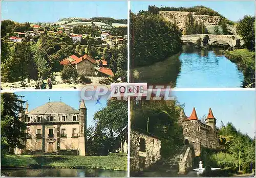 Cartes postales moderne Borne (Haute Loire) Alt 750 m Peche Chasse Station Estivale Frequentee Vue Generale