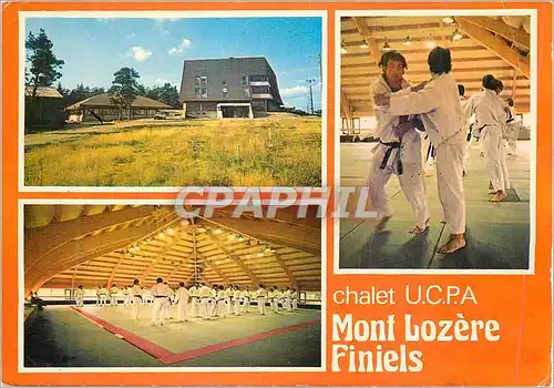 Cartes postales moderne Mont Lozere Finiels Chalet UCartes postales moderne Centre National d'entrainement de l'Equipe de Judo (Temri)