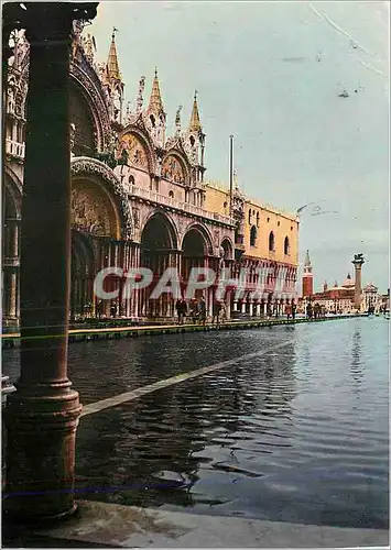 Moderne Karte Venice Place St Marc Grande Crue