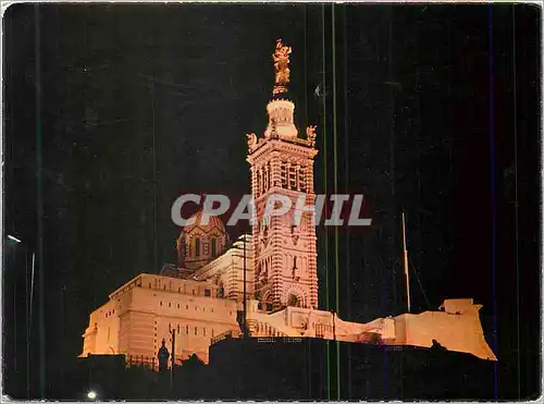 Cartes postales moderne Marseille Basilique Notre Dame de Garde