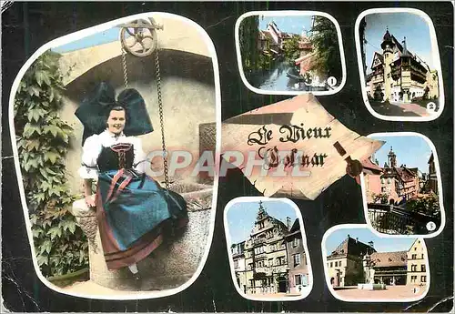 Cartes postales moderne Colmar (Haut Rhin) Patite Venise Maison Pfister Rue des Marchands Ancienne Douane Maison des Tet