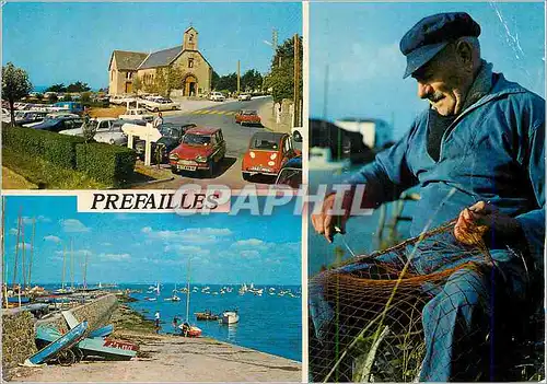 Cartes postales moderne Prefailles Lumiere de la Cote de Jade Vues sur le Pays et le Port de St Gildas