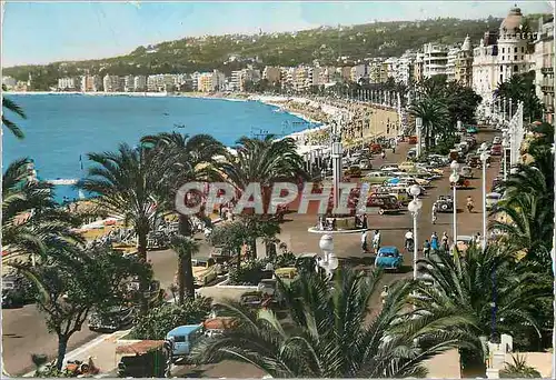 Moderne Karte Nice La Cote d'Azur Promenade des Anglais