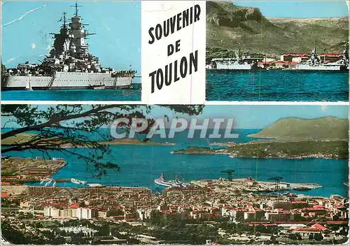 Cartes postales moderne Souvenir de Toulon Bateaux