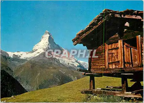 Cartes postales moderne Cervin Lumieres et Couleurs en Valais