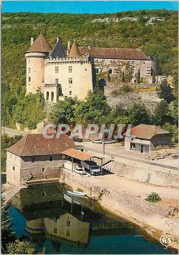 Moderne Karte Cabrerets le Chateau (XVe s) en Parcourant le Lot la Vallee du Cele