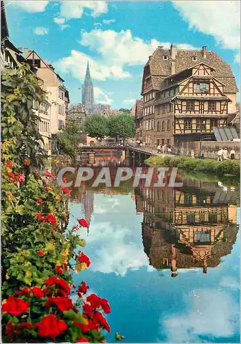 Moderne Karte Strasbourg la Petite France