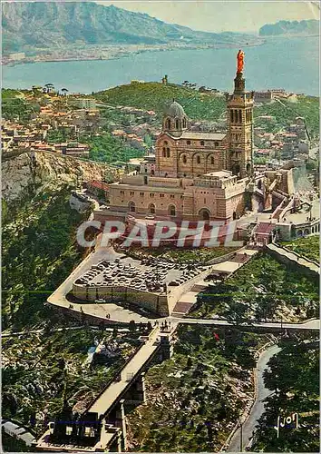 Cartes postales moderne Marseille (Bouches du Rhone) Basilique Notre Dame de la Garde