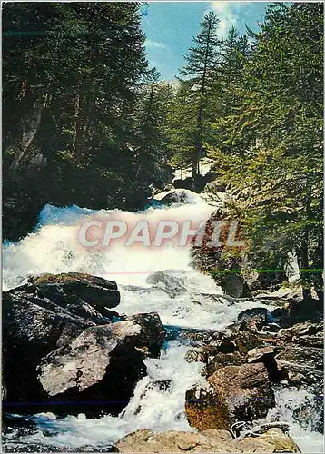 Cartes postales moderne La Cascade la Montagne au Printemps