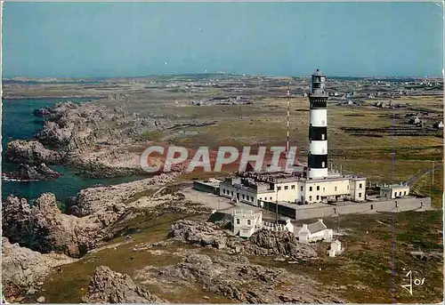 Cartes postales moderne Ouessant (Finistere) la Bretagne en Couleurs Phare du Creac'h 67m de Hauteur Portee 29 Miles