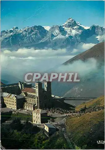 Moderne Karte Notre Dame de la Salette (Isere) Altitude 1800m le Sanctuaire